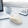 thumbnail image 2 of Onn Silent Wireless 5-Button Mouse with 1600 DPI and USB Nano Receiver, Vanilla Dream, 2 of 8