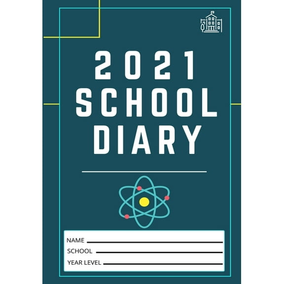 2021 Student School Diary: 7 x 10 inch 120 Pages, (Paperback)