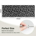 thumbnail image 5 of Black Dog Paw Footprint Bone Kitchen Rug Mat,Kitchen Runner Rugs Non Skid Washable,Decorative Kitchen Floor Mats for Kitchen,Sink,Laundry,17"X47", 5 of 5