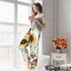 thumbnail image 5 of Balery Sunflowers Leaves And Birds Pantalones de pijama para mujer, pijamas ultraligeros, pantalones de estar por casa-Medium, 5 of 6