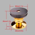 thumbnail image 2 of Braveheart 4 Sets Golden Speaker Spikes Subwoofer CD Audio Amplifier Turntable Isolation Stand Feet Loudspeaker Box Nails Cone, 2 of 9