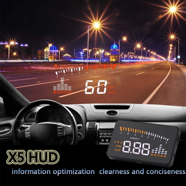 De Advertencia de Velocidad del Proyector LED EN Color Obdii para Camiones de Automóviles