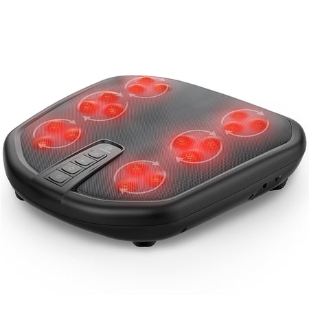 Comfier Shiatsu Foot Massager Machine  Kneading Foot and Back Massager with Heat WM-5913