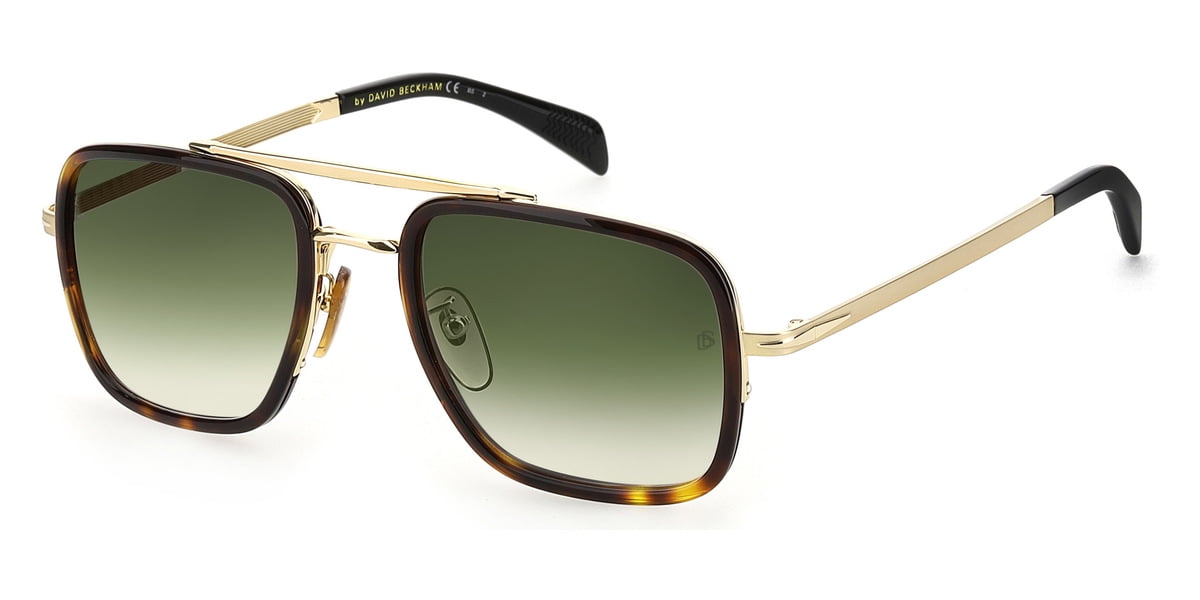 Dark Rose Lenses 2M2 CARRERA 1004/S Polarized Sunglasses Shiny Black Gold  Men's Accessories YA10110552