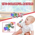 thumbnail image 2 of Jindong 1PC Colorful Rattles Christmas Hand Bell Musical Instrument Educational Toys, 2 of 4