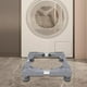 thumbnail image 2 of Base ajustable para lavadora, soporte para secadora de ropa, práctico soporte para nevera con reducción de ruido para congeladores y refrigeradores Gris, 2 of 8