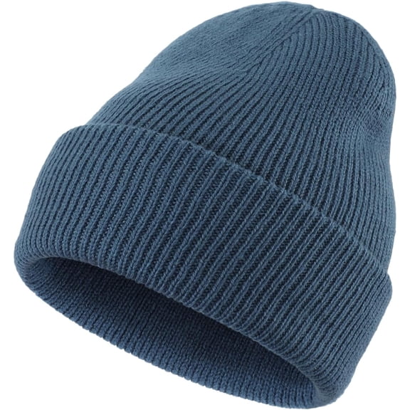 Minzimin Mens Winter Hats Thick Knit Cuff Beanie Cap Warm Stocking Beanie Hat