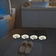 thumbnail image 4 of 12 piezas pegatinas antideslizantes en forma de carcasa que brillan en la oscuridad para bañeras y escaleras, 4 of 10