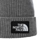 thumbnail image 2 of Gorro con el logotipo de THE NORTH FACE con puños TNF, gris jaspeado medio, 2 of 2