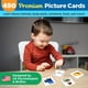 thumbnail image 2 of Thinkpsych 450 tarjetas con imágenes gruesas para autismo, materiales de terapia del habla, tarjetas didácticas para niños pequeños, animales, partes del cuerpo, emociones, alimentos, verduras, terapi, 2 of 5