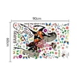 thumbnail image 2 of Vinil Decorativo Hada Caballo y Mariposas Sala Estancia Dara Baby Syene VinDe200, 2 of 2