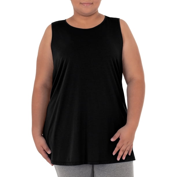 Athletic Works Women's Plus Active Muscle Tank