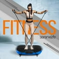 SereneLife SLVBX4 Standing Vibration Fitness Machine Vibrating Platform Exercise & Workout