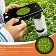 thumbnail image 2 of Microscopio portátil de mano para niños, juguete de alta definición, equipo óptico, juguete de experimento científico al aire libre para estudiantes de escuelas primarias y secundarias, 2 of 2