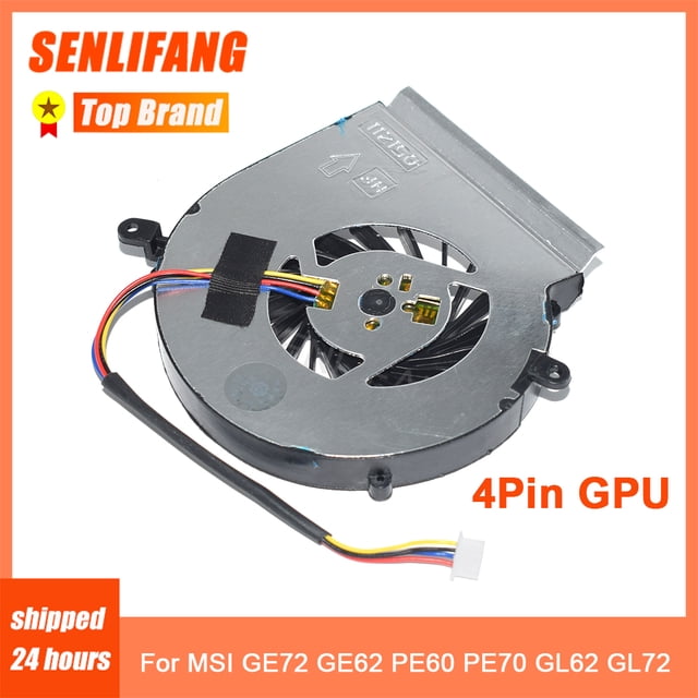 For MSI GE72 GE62 MS-1795 PE60 PE70 GL62 GL72 CPU Cooling Fan PAAD06015SL 3Pin 4Pin DC5V Graphics Fan New 4Pin GPU Fan