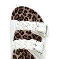 thumbnail image 4 of Wonder Nation Girls Braided Footbed Sandals, 4 of 7