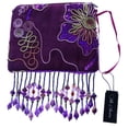 thumbnail image 2 of Mi Amore Floral Design Coin Purse Purple/Multicolor, 2 of 2