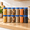 Blue-Narrow Mouth, variant on Blue Narrow Mouth Aluminum Metal Mason Jar Lids 12-pack, Leak-proof Rust-proof Storage Lids