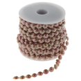 thumbnail image 1 of Guirnalda de cadena de cuentas artificial 10 mm de medio grano redondo Garland Spool Beads Craft Wedding Decor Coffee Magideal Guirnalda de cadena de cuentas artificial, 1 of 7