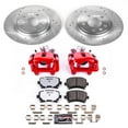 thumbnail image 2 of PowerStop Rear Z26 Street Warrior Brake Pad and Rotor Kit with Red Powder Coated Calipers Fits: AUDI Select Models KC4624-26, 2 of 4