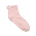 thumbnail image 3 of Wonder Nation Girls' Ankle Socks, 3-Pack, Sizes S-L, 3 of 5