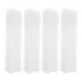 thumbnail image 1 of 4 fundas de algodón para rodillos de pintura, recambios pequeños para rodillos, pinceles, suministros para pintar en casa, manualidades, bricolaje, color blanco, 1 of 8