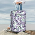 thumbnail image 4 of Uemuo Lavender Flowers Printed Washable Luggage Cover - Fashion Suitcase Protector Fits 18-32 Inch Luggage -Small, 4 of 9