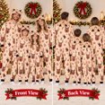 thumbnail image 4 of DAKIMOE Matching Family Christmas Onesies, One Piece Holiday Pajamas Set, Festive Long Sleeve Sleepwear for Men Women Kids, 4 of 7