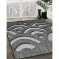 thumbnail image 3 of Ahgly Company Machine Washable Indoor Rectangle Transitional Black Area Rugs, 5' x 7', 3 of 7