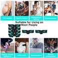 thumbnail image 4 of Estimulador EMS de 3 uds, estimulador muscular eléctrico para entrenamiento con estimulador de abdomen y estimuladores de brazo/pierna/cadera, máquina Smart Fitness EMS para hombres Xemadio 220464, 4 of 9