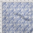 thumbnail image 4 of oneOone Viscose Jersey Medium Blue Fabric Tropical Flamingo Craft Projects Decor Fabric Printed By The Yard 60 Inch Wide, 4 of 4