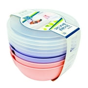 YourZone 18oz Divided Bowl Pink