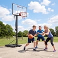 thumbnail image 2 of Goplus 10 FT Portable Basketball Hoop with Shock Absorbent Rim, Fillable Base for Adults Black, 2 of 10