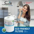 thumbnail image 3 of Swift Green Filters SGF-W41 Rx Compatible Refrigerator Water Filter for EDR8D1, 46-9002 (1 Pack), 3 of 7