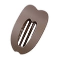 thumbnail image 2 of UNLLLL Flat Claw Hair Clip for Women, Solid Color Casual Elegant Hair Claw, Lightweight Plastic Hairpin for Thick or Thin Hair, for All Lengths Daily Styling and Work (Coffee), 2 of 6