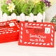 thumbnail image 5 of EeaseMX 6pcs bolsas de dulces de regalo de Navidad colgando en sobres de tela Santa Claus adornos de árbol de Navidad, 5 of 7