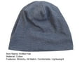 thumbnail image 6 of Dengjunhu Beanie Soft Bouncy Stretchy Thin All Match Keep Warm Lightweight Lightweight Autumn Winter Beanie for Daily Life, 6 of 6