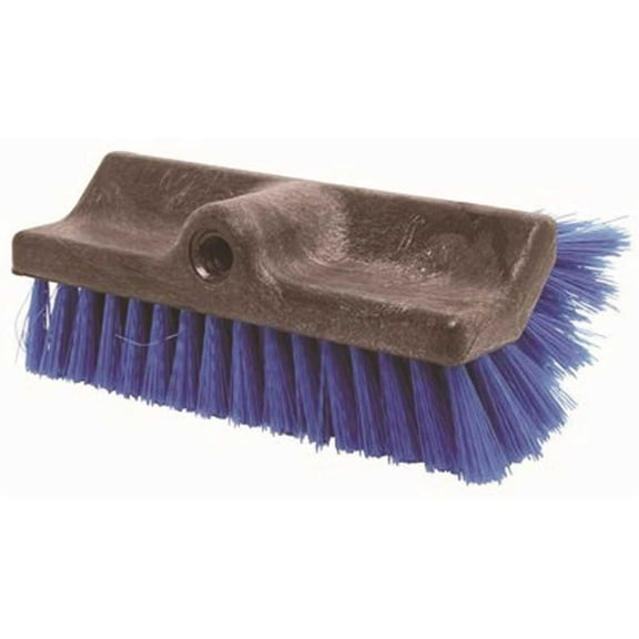 CARLISLE 3619714 10 in. Blue Polypropylene Dual Surface Scrub Brush