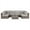 Brown, variant on Living Source International 7-Piece Wicker Outdoor Set with Cushions in Gray
