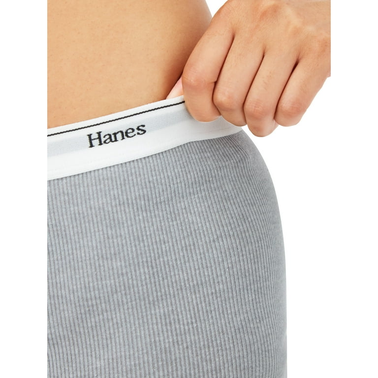  Hanes Womens Mid-Thigh Boxer Brief Pack