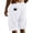 White&010305R, variant on Fabrcox M-5XL Mens Corduroy Shorts Big and Tall Men's Shorts Casual Beach Running Going Out Gym Shorts for Men with Multiple Pockets