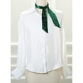 thumbnail image 6 of INSPIRE CHIC Women's Vintage Velvet Skinny Scarf Neckerchief Hairband Waistband Dark Green S, 6 of 6