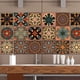 thumbnail image 2 of 100 Piezas 3D Multi Marroquí Autoadhesivo BañO Cocina Pared Etiqueta Engomada de Azulejo de Escalera, 2 of 4