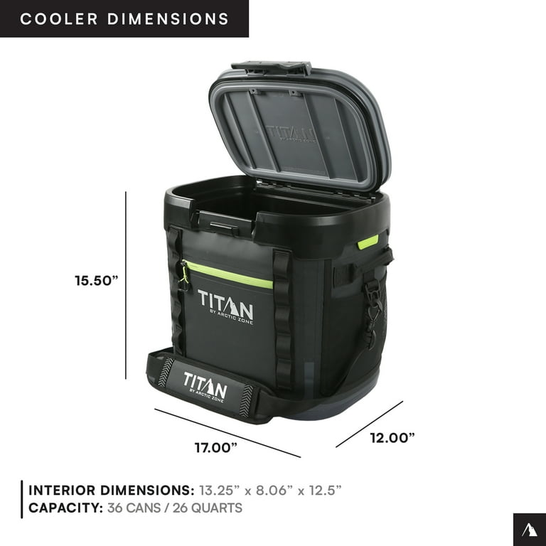 【Isolet】 Titan by Arctic Zone 36 Can, 24 Quart Welded Soft Cooler with