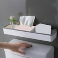 thumbnail image 1 of Dvkptbk Shelf for Storage Bathroom Toilet Shelf Upper Wall Mounted Non-Punch Storage Washroom Shelf Long Lasting Load Bearing Widened Organization and Storage, 1 of 7