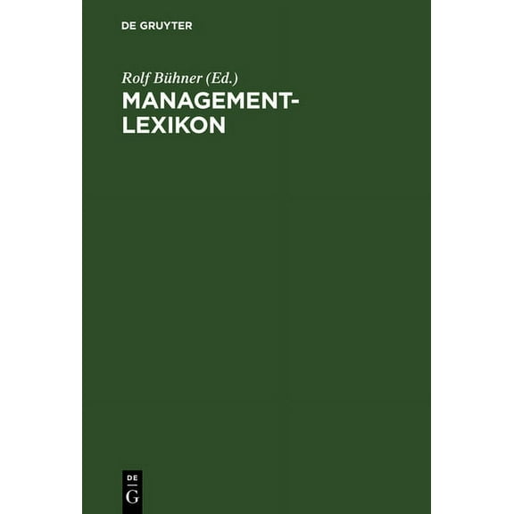 Management-Lexikon, (Hardcover)