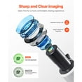 thumbnail image 4 of KFFKFF Compound Binocular Microscope, 40-2000X Magnification, Professional Compound Microscope for Adult with Phone Adapter, LED Light, Aluminum Alloy Body, for Lab, School, Home, Education, 4 of 9