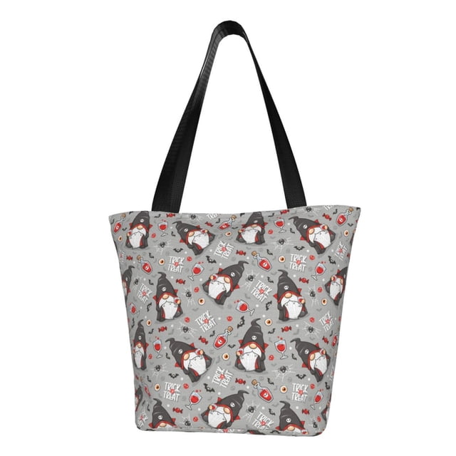Easygdp Halloween Gnome Bolso de Hombro para Mujer, Bolso Bandolera y Cartera de Mano Elegante para Uso Diario