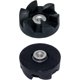 thumbnail image 3 of Pieza de licuadora, 2 engranajes de goma de cuchilla y 2 engranajes superiores de base de motor, compatible con exprimidores de licuadora Nutribullet 600W 900W, 3 of 4