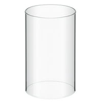 CTIRCHIU Hurricane Glass Candle Protection Candleholder Minimalist 1 Pair